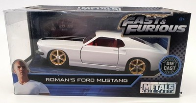 Jada Fast & Furious Maßstab 1:32 99517 - Roman's Ford Mustang - weiß