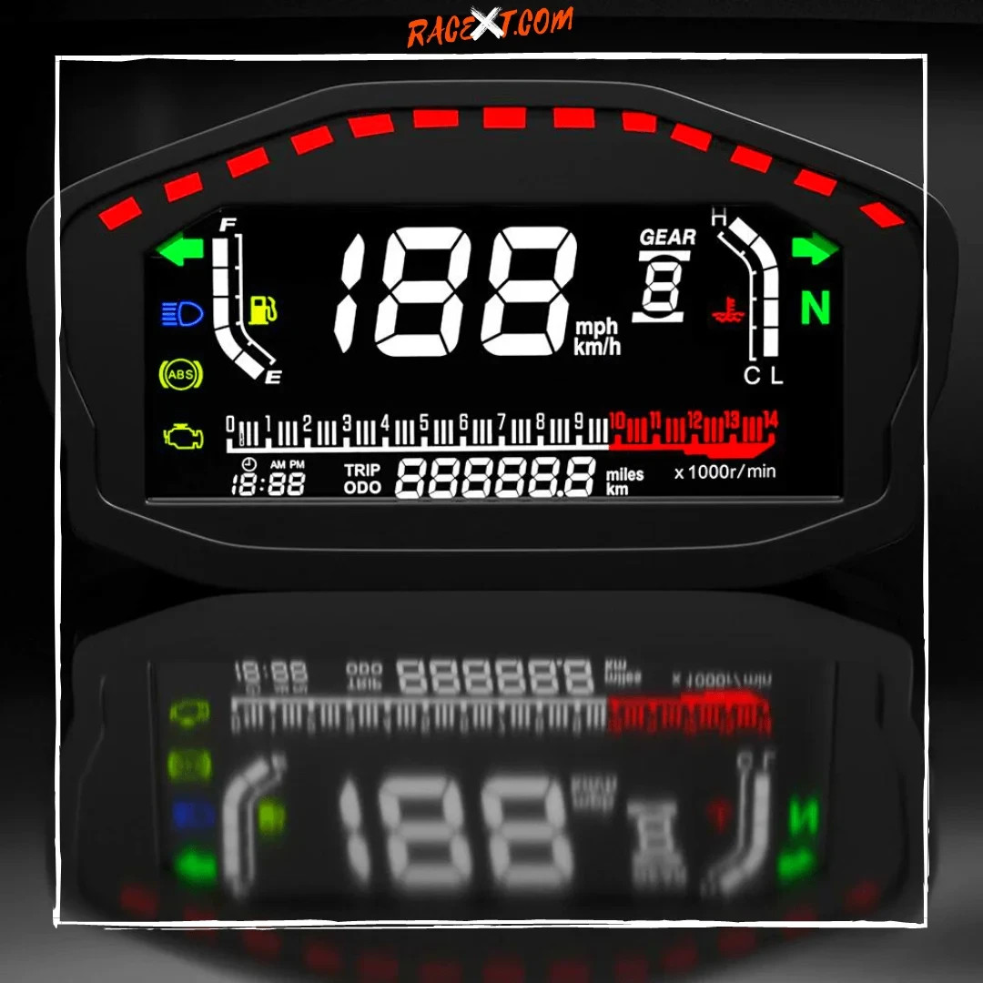 Digital LCD Speedometer for Yamaha YZF R6 – Multifunction LED