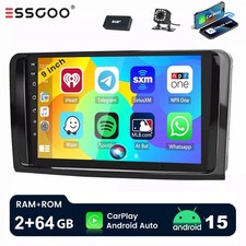 F&uuml;r Mercedes Benz W164 GL320 ML350 X164 DAB+ Android 14 Autoradio Navi 2+64G Kam