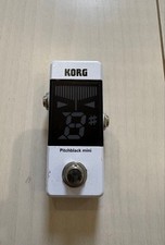 KORG Pitchblack mini Tuner White Original Case
