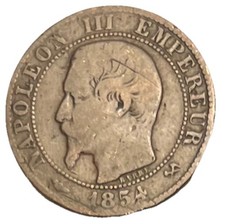 1854 B 🇫🇷 France 5 Centimes - Combined Shipping - Lot C75d