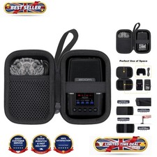 Elegant Black Case for Zoom H2n/H2essential Recorder - Protective & Functional