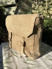 Rare British Army Wartime Economy 37 Pattern Large Pack Webbing Bag Rucksack