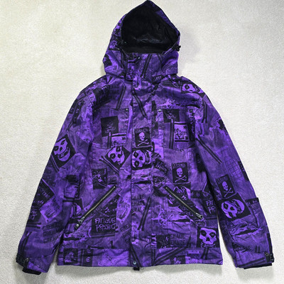 Grenade Fatigue Project X Misfits Snowboard Jacket Rare 2007 Punk Rock Small