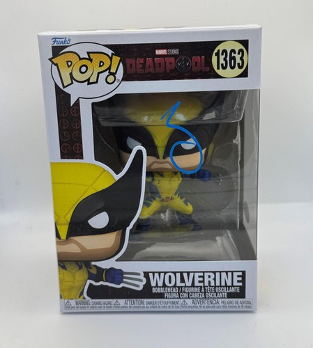 Hugh Jackman "Deadpool & Wolverine" AUTOGRAPH Signed 1363 Funko Pop ACOA