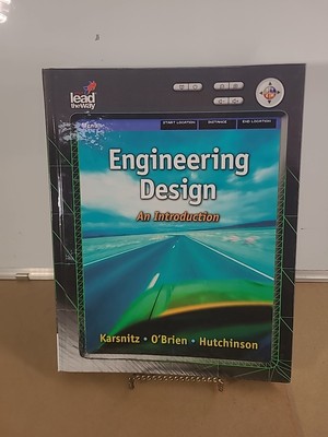 Engineering Design: An Introduction Delmar - Hardcover - VERY GOOD