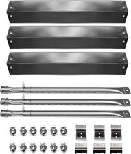 Grill Replacement Parts, Burners, Hanger Brackets, Heat Plates for Char Griller