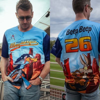 #ad #ad HOT ITEM Custom Name Isotopes Tunes Night Baseball 2026 Jersey $33.99