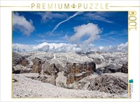 Calvendo Puzzle Sass Pordoi, Sella Group | 1000 Pieces, Finished Size 25.2 × 18.