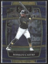 Rodolfo Castro 2022 Panini Select #7 Blue Retail Base Rookie