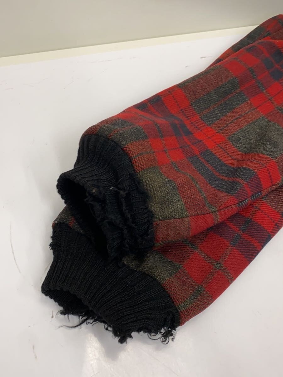 Pendleton Wool Check Blouson Red Jacket Used - image 6