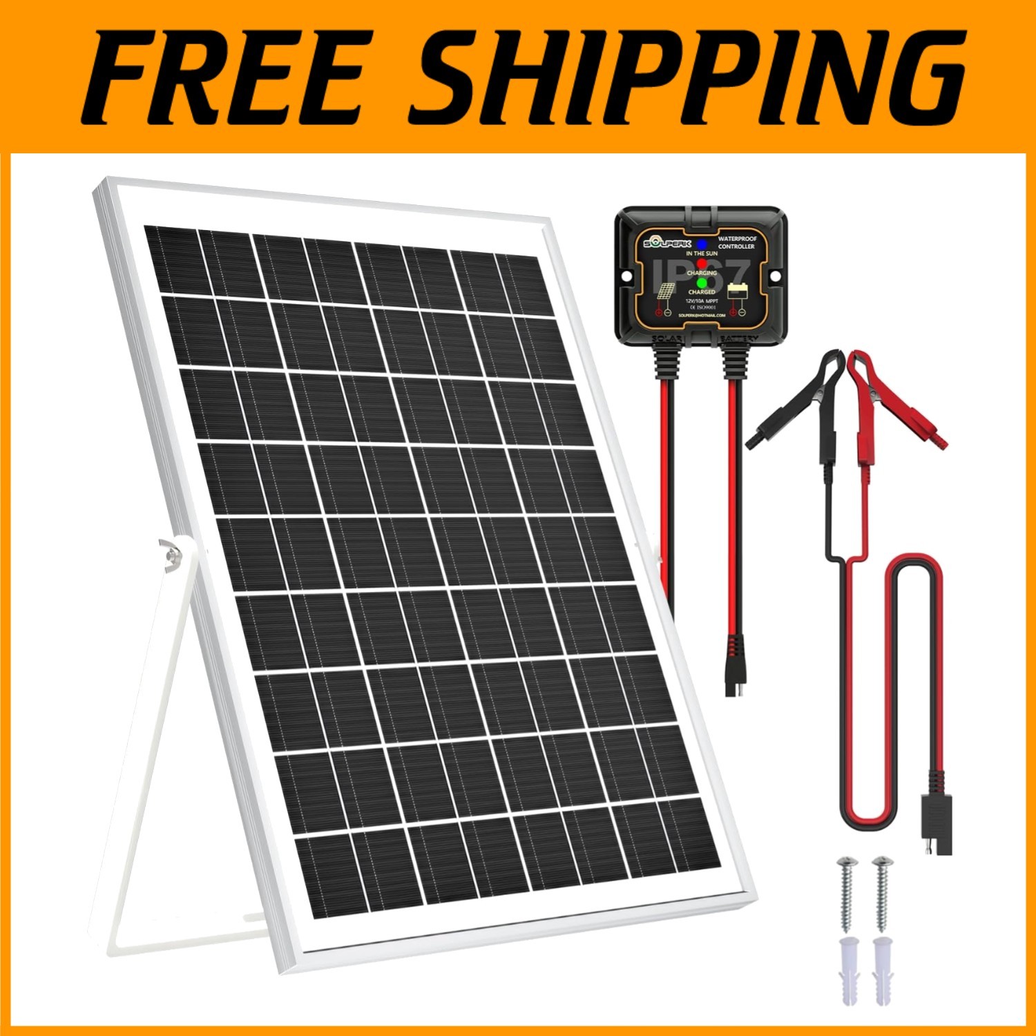 Waterproof 12V Solar Panel for Off Grid System