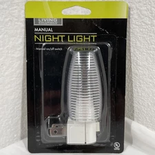 Manual Night Light LIVING SOLUTIONS BRAND NEW