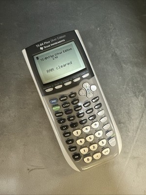 Texas Instruments Ti-84 Plus Silver Graphing Calculator School Yellow Edition
