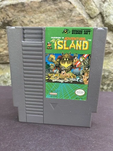Hudson's Adventure Island Nintendo NES Game Cartridge Non Mint  Hudson Soft