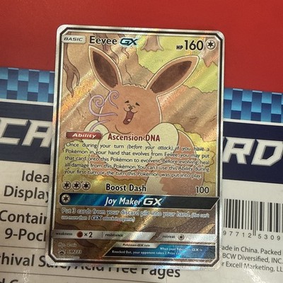 Pokémon TCG Eevee GX SM233 Full Art Black Star Promo Sun & Moon | eBay