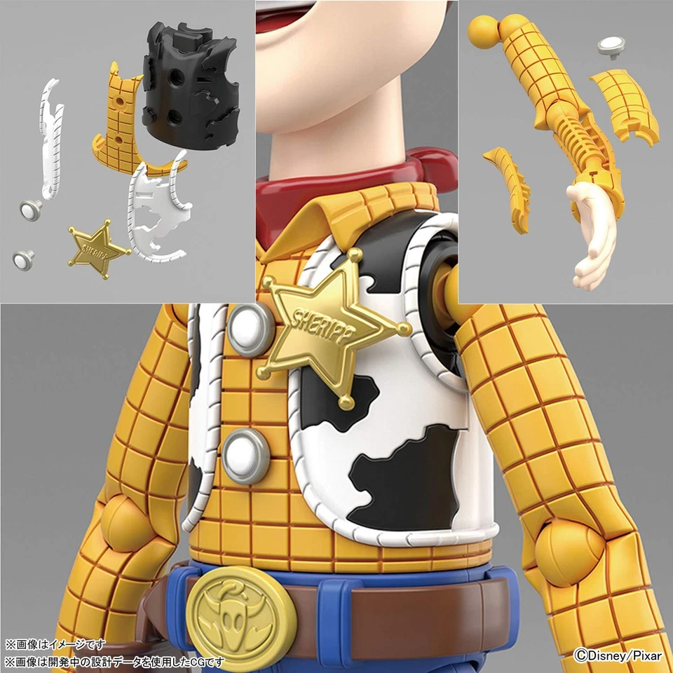 Bandai Hobby Cinema-Rise Standard Sheriff Woody Toy Story Foto 3 de 4