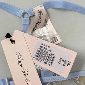 Agent Provocateur Lindie Baby Blue Sand Thong AP3 Medium NWT $160