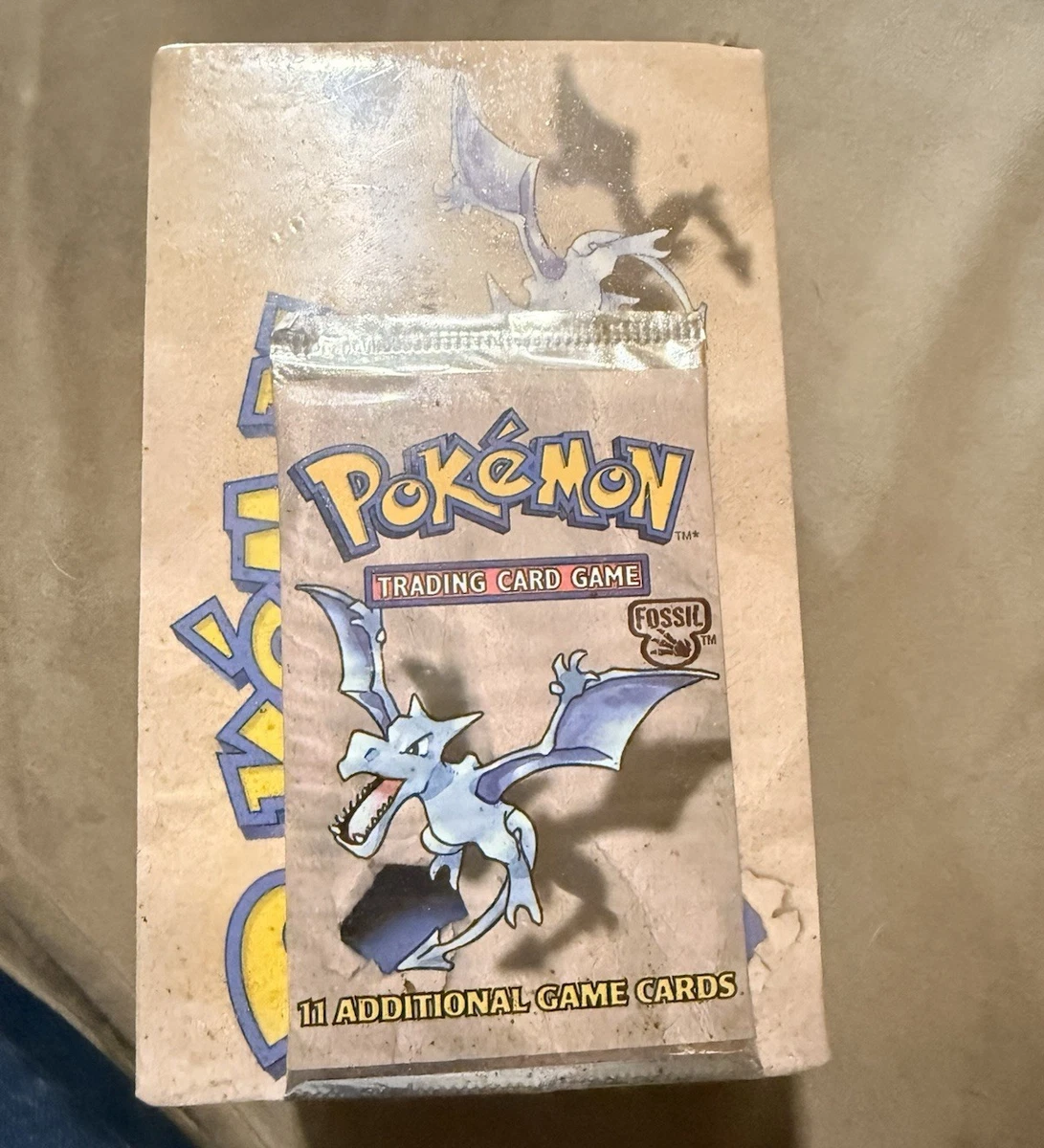Pokémon TCG Fossil Sealed Collectible Card Game Boxes in English