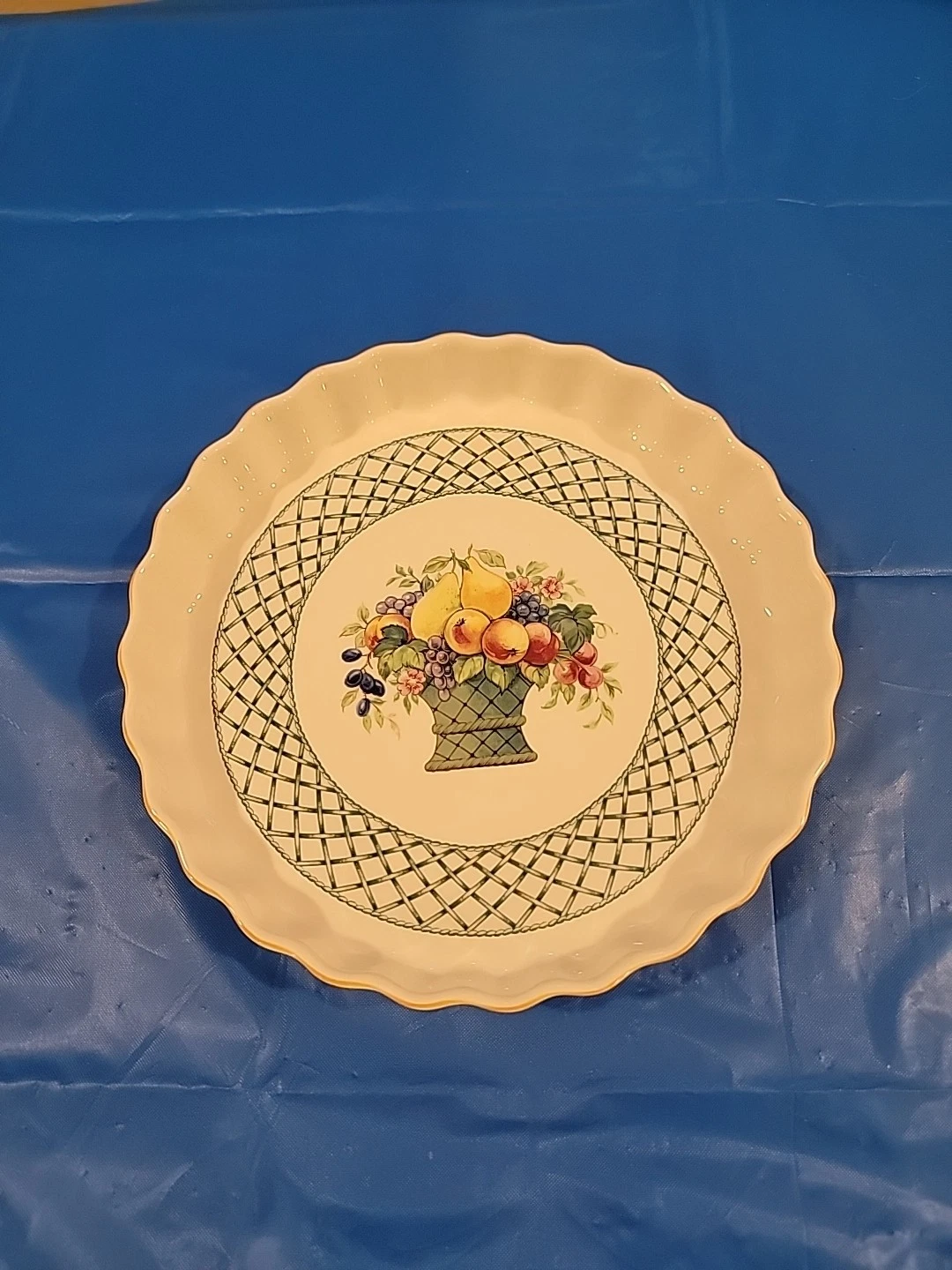 Villeroy & Boch Basket Quiche Pie Plate 9 1/2" Germany
Opens in a new window or tab
