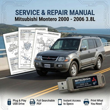 Mitsubishi Montero 2000 2001 2002 2003 2004 Service Repair Workshop Manual Usb Mitsubishi Montero 2000 2001 2002 2003 2004 Service Repair Workshop Manual Usb