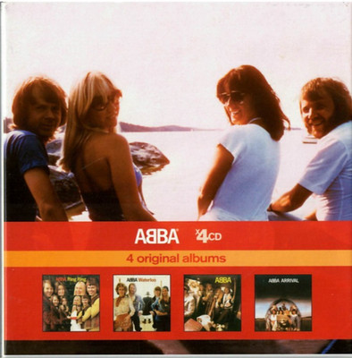 ABBA 4x Original Albums im Pack (Ring,Ring - Waterloo - ABBA - Arrival  ,  2010)