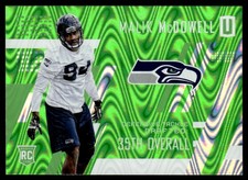 2017 Panini Unparalleled Lime Green Malik McDowell Rookie 358/499 Seattle