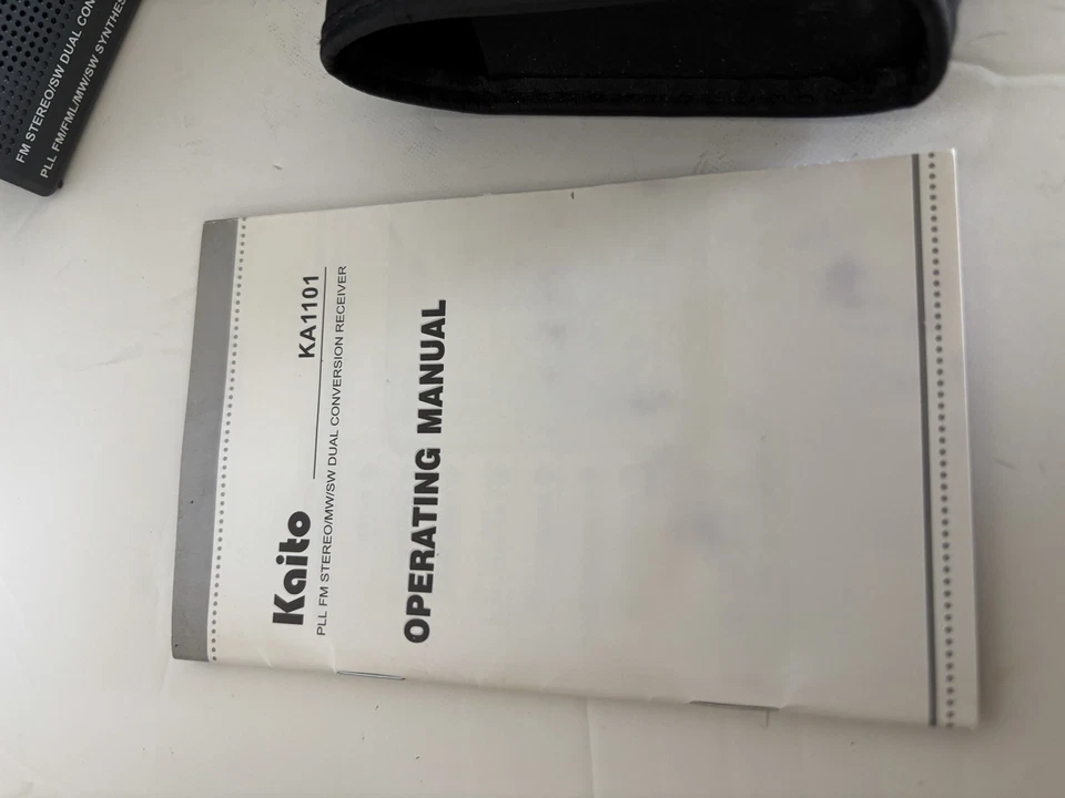 Receptor de conversión doble estéreo Kaito KA1101 PLL FM Foto 4 de 4