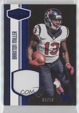 2016 Panini Plates & Patches Rookie Materials Blue 8/50 Braxton Miller fz4