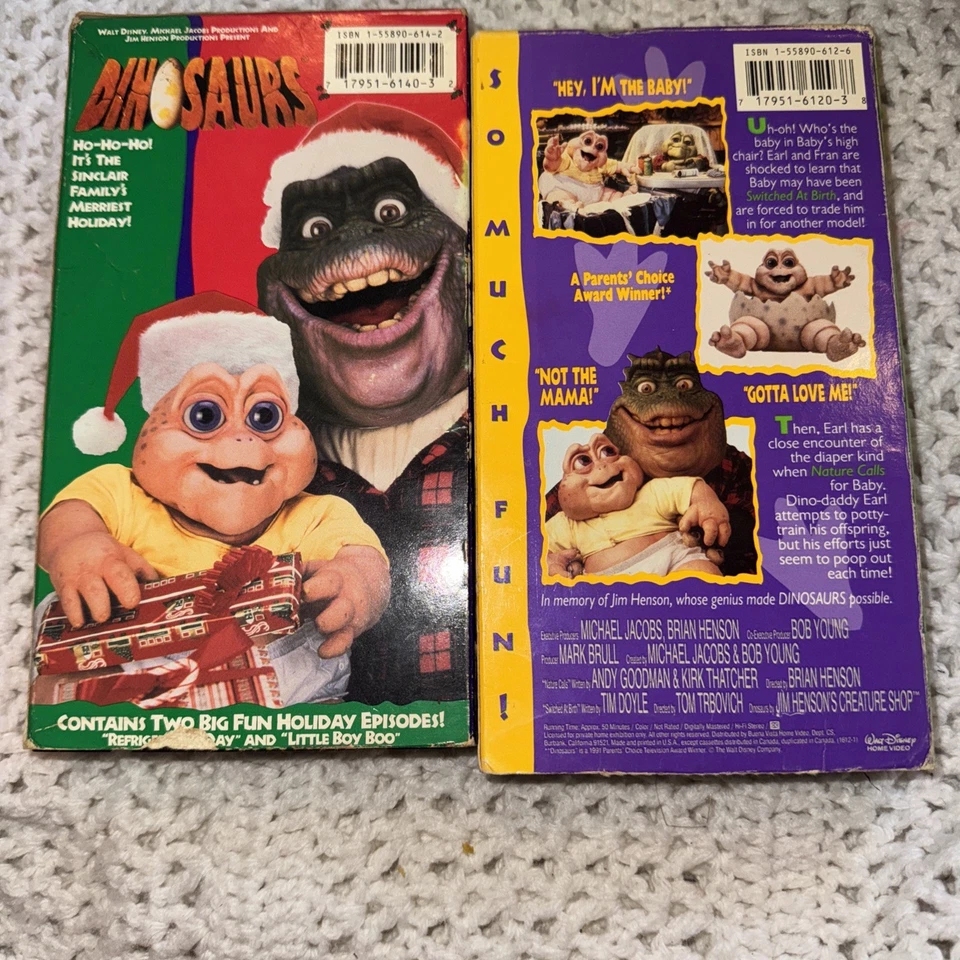 2 Dinosaurs VHS - Image 2 of 2