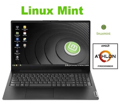 15,6" Notebook Lenovo V15 G4 AMD 7120U 3,5Ghz 8GB RAM 256GB SSD Linux Mint