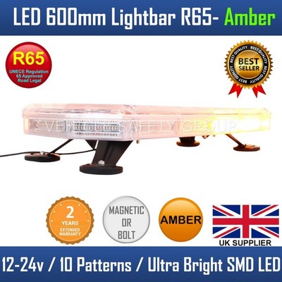 Bernstein LED Recovery Lightbar 600mm 12/24V Blinkleuchte LKW Licht Strobes R65