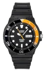 Casio Standard Quarz Sport Schwarz Zifferblatt MRW-230H-1E4V 100M Herrenuhr