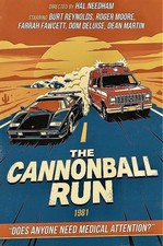 1981 The Cannonball Run Movie Poster Repro Print Poster 13x19