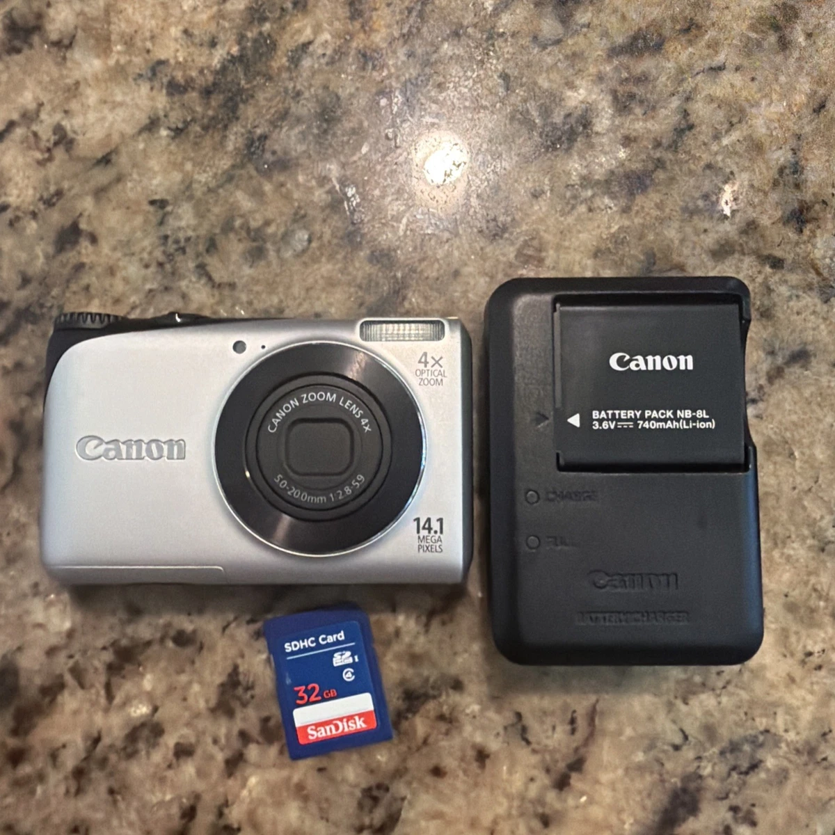 Canon PowerShot A2200 Digital Cameras with Exposure Compensation