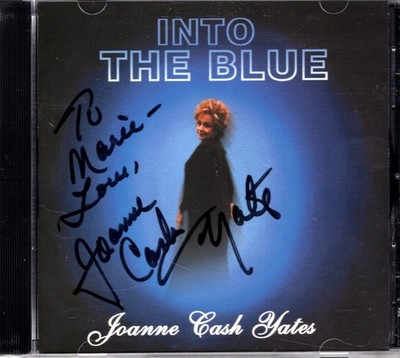 CD - Joanne Cash Yates - Into The Blues - Johnny - Autographed - Country Music
