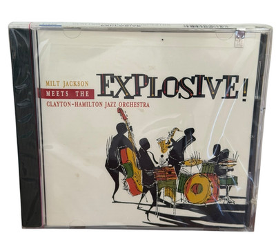 Explosive! by Milt Jackson & the Clayton-Hamilton Jazz Orchestra New PROMO PUNCH