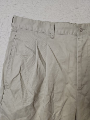 CALLAWAY Shorts Men Size 36 Classic Pleated Khaki Performance Golf Shorts - Picture 3 of 10