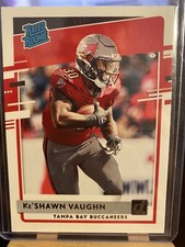 🔥KESHAWN VAUGHN🔥2020 Donruss Rated Rookie Card- Tampa Bay Buccaneers