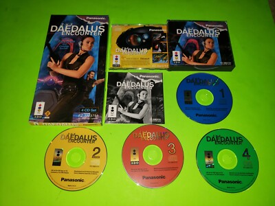 Daedalus Encounter 3DO TESTED VERY GOOD COMPLETE CIB w LONG BOX Space Adventure