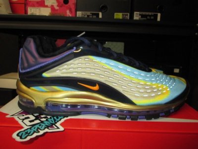 NEW 2018 NIKE AIR MAX DELUXE MIDNIGHT NAVY LASER ORANGE AJ7831 400 NEW 2018 NIKE AIR MAX DELUXE MIDNIGHT NAVY LASER ORANGE AJ7831 400
