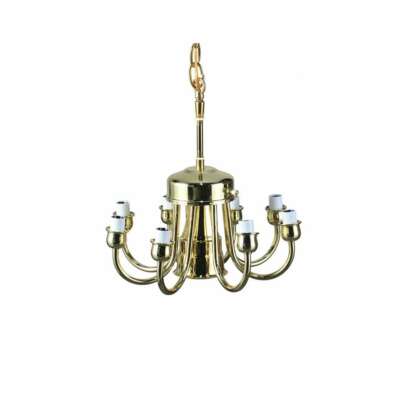 Meyda Lighting Pb 8Lt/Dl/4' Wire/Cnpy - 14731