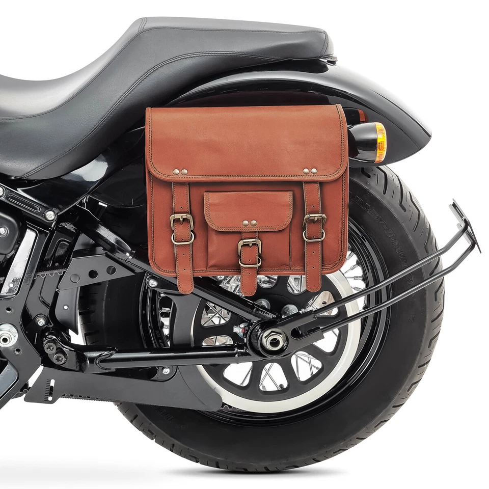 Saddlebag Vintage for BMW R NineT Racer / Scrambler Craftride SV1 br Foto 2 de 4