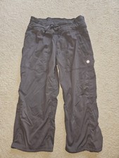 LULULEMON DANCE STUDIO JOGGERS SIZE 6 SLATE Dark Gray