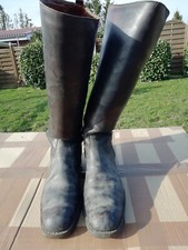 Wehrmacht Heer Offerziers Buty Buty z cholewką Buty z długim cholewkiem-WH/WK II