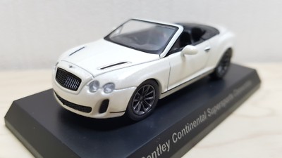 1/64 Kyosho BENTLEY CONTINENTAL SUPERSPORTS CONVERTIBLE WHITE
