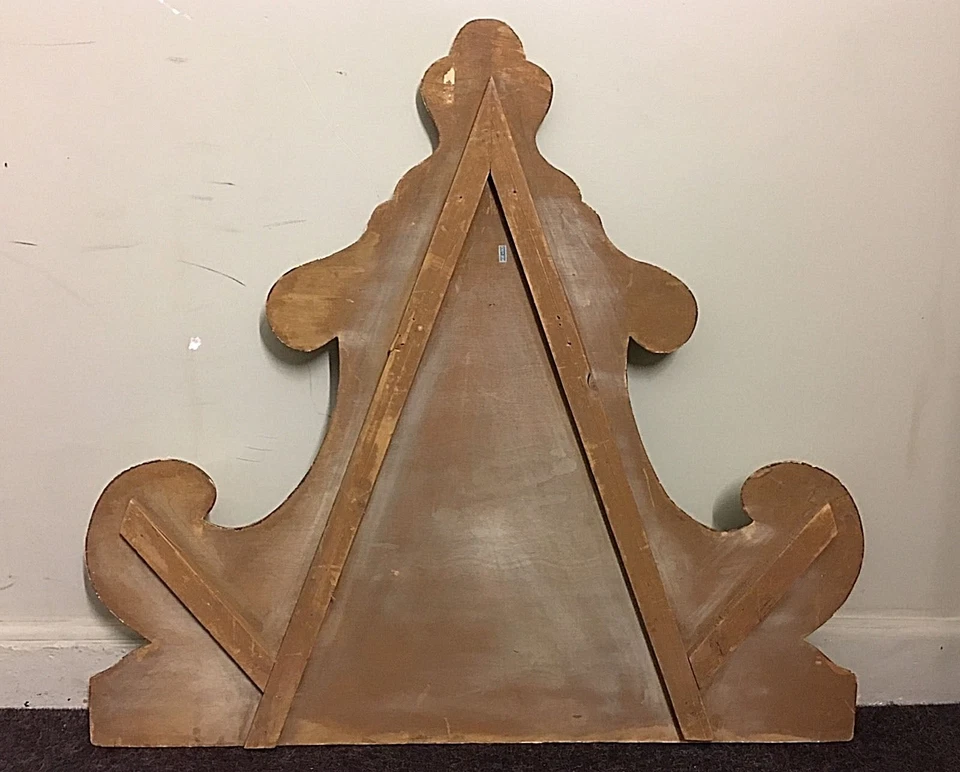 Cabecero Doble Italiano Pintado a Mano Cupidos Putti Rococó Shappy Chic De Colección Foto 2 de 4