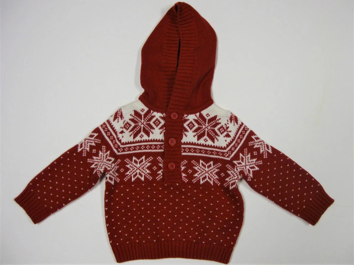 Boys snowflake deals sweater