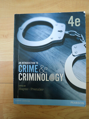 An Introduction to Crime and Criminology 4e Hayes & Prenzler Sehr Gut!