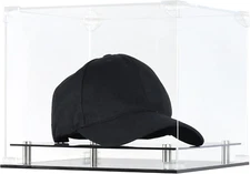 Displaygifts Pro UV Protection Baseball Cap Hat Display Case Holder Stand Perfec